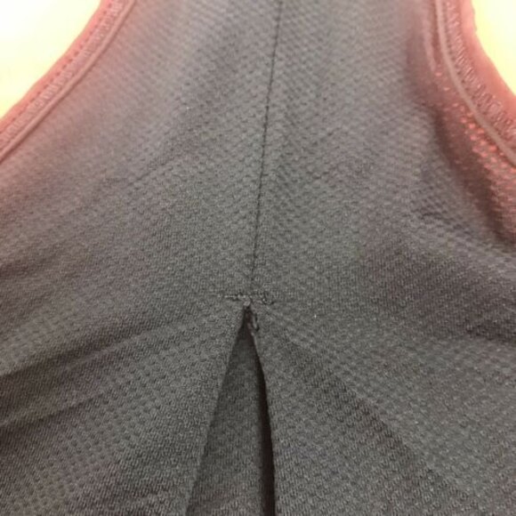 Lululemon Pump It Up Tank Top Singlet Flare‎ Orange Inkwell Blue Size 6 - Picture 8 of 10